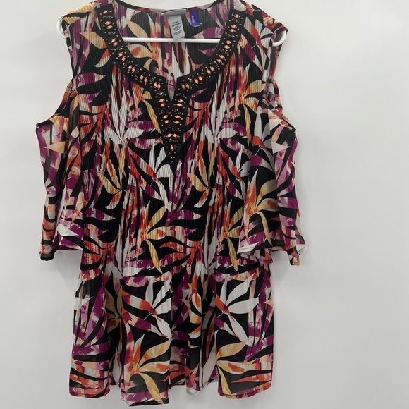 Catherines Women's Cold Shoulder Top - Size 18/20 WP - Picture 4 of 8